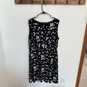 Jessica Howard Black Polka Dot Dress